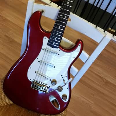 Fender THE STRAT 1980 Candy Apple Red VINTAGE GUITAR image 7