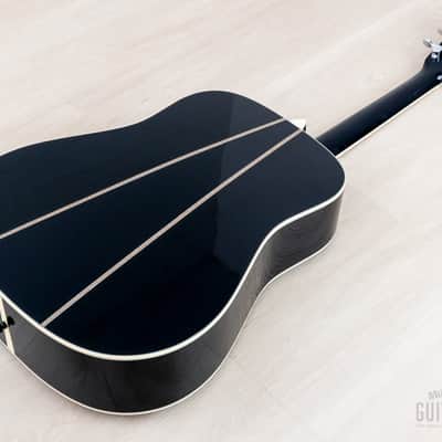 2010 Martin Johnny Cash Commemorative Edition D-35 Black, Near-Mint w/ Case & Hangtags image 18