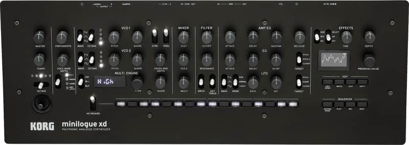 Korg Minilogue XD Module Polyphonic Analog Desktop Synthesizer image 1