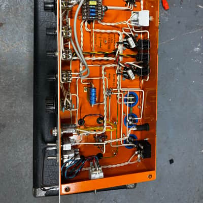 Orange Retro 50 Custom Shop 50-Watt Guitar Amp Head 2002 - 2012 - Orange image 3