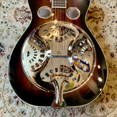 Recording King RR-36-VS Maxwell Round Neck Resonator - Vintage Sunburst Bild 2