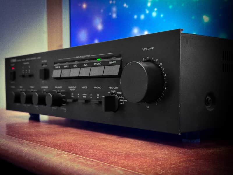 Yamaha A-500 Vintage Stereo Integrated Amplifier | MM/MC Phono