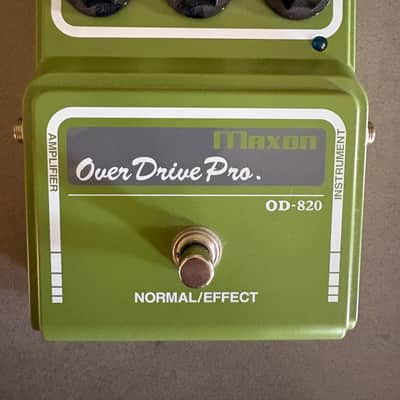 Maxon OD820 Overdrive w/ Secede from TS Mod image 1