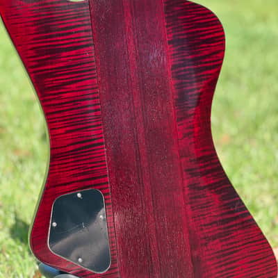 Gibson Nikki Sixx Signature Thunderbird Bass 2012 - Red - w/ snakeskin case...WOW! image 4