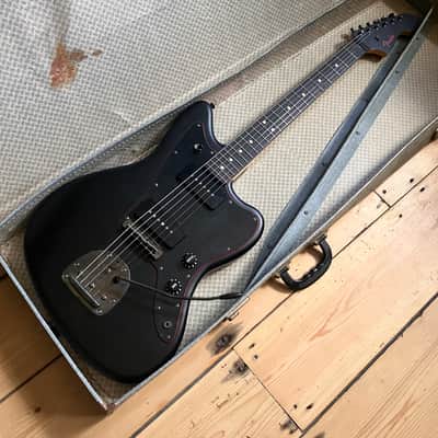 Vintage 1950s 60s Compressed Card Electric Guitar / Short Scale Bass Guitar Case image 24