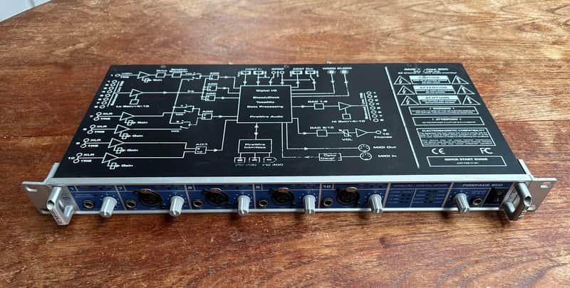 RME Fireface 800 Firewire Audio Interface 2000s - Blue image 1