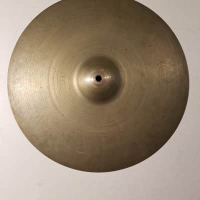 Zildjian 15" A. Zildjian Small Stamp Hi-Hat Cymbals (Pair) 1957 - 1960 - Traditional image 7