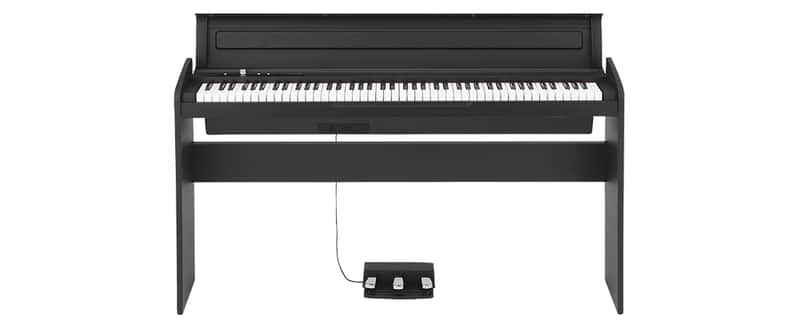 KORG LP180 88-Key Lifestyle Piano Black - Certified B-Stock image 1