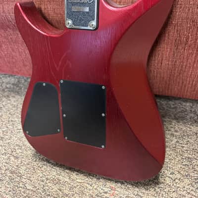 Jackson SDK2 Super Dinky HSH w/Floyd Rose Burgundy Oak image 6