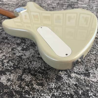 Fender Alternate Reality Powercaster 2018 White Opal Pau Ferro Fretboard Guitar image 14