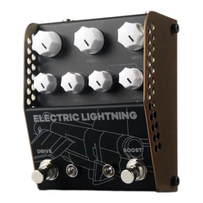 ThorpyFX Electric Lightning Chris Buck Signature Overdrive & Boost Guitar Effect Pedal image 4