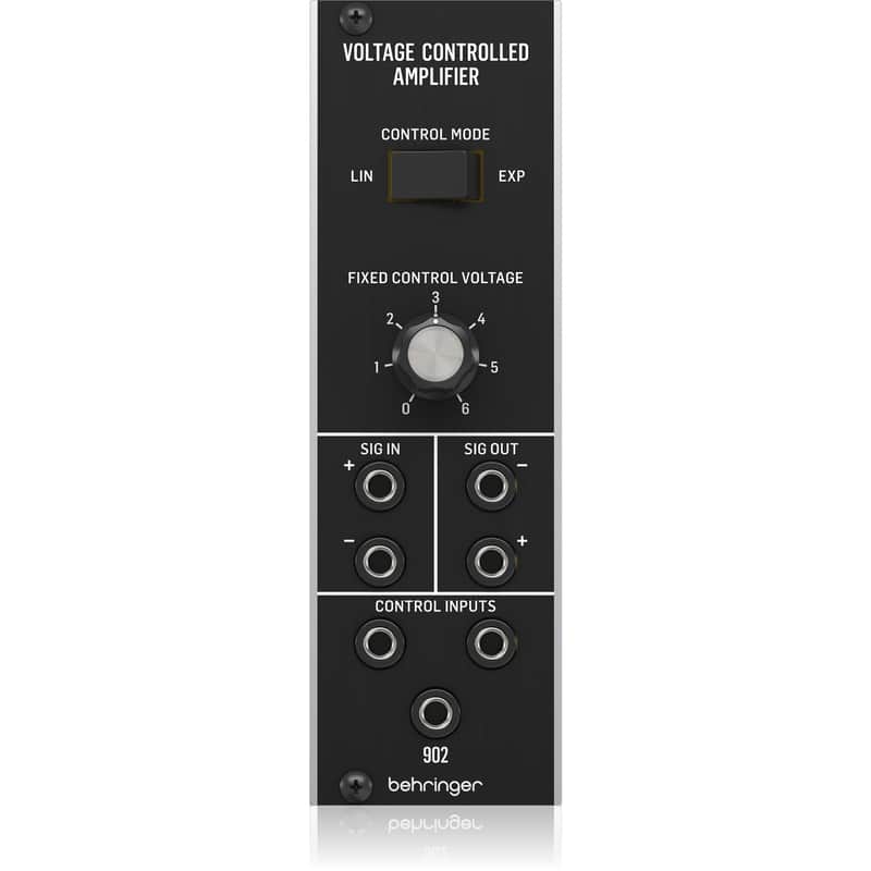 Behringer 902 Voltage Controlled Amplifier Eurorack Synthesizer Module image 1