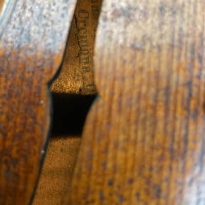 Nicolaus Amatus Cremona 16 4/4 violin 1800’s/1900’s image 6