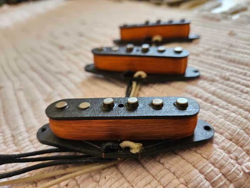 Fender  59' reissue usa stratocaster pickup set image 1