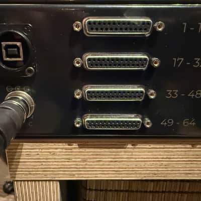 Anatal (Like Flock Audio ) XBay 128 Digital Control Analogue Patchbay ,2020 - black image 4