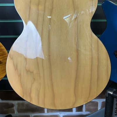 Hagstrom HJ500 Gloss Natural 2006 Hollow Body Electric Guitar image 13
