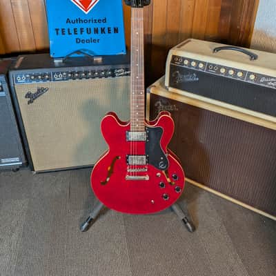 Epiphone Dot Semi-Hollow Electric Guitar - Cherry (2018) image 1