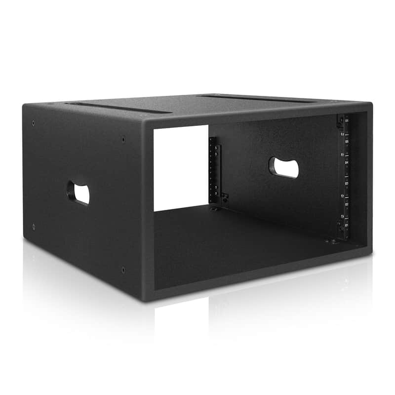 STRCP-6U | 6U PA/DJ Rack/Road Case with 6-Space, Industry-Grade Plywood with Polyurea Coating, 20.7" Rackable Depth - Pro Tour Grade image 1