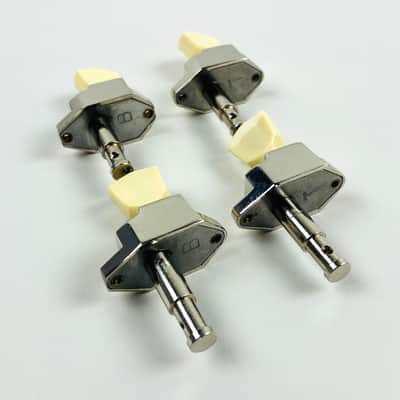 Gibson NOS Vintage Banjo Tuners. Nickel Glory. 50s. EB-0, EB-1, EB-2, violin bass. image 2