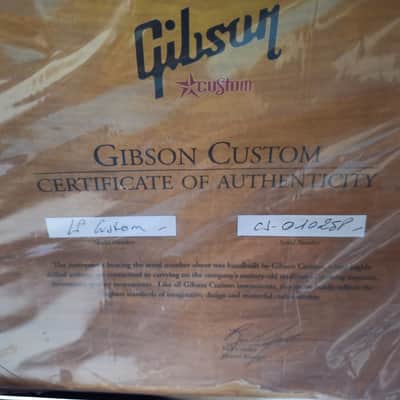 Gibson Custom Shop '68 Les Paul Custom Reissue 2001- Amber Honey Burst image 7
