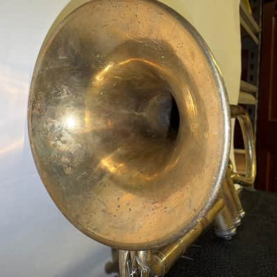 CG Conn Perfected Wonder Cornet 1907 W/ Original Case PLAYER image 8
