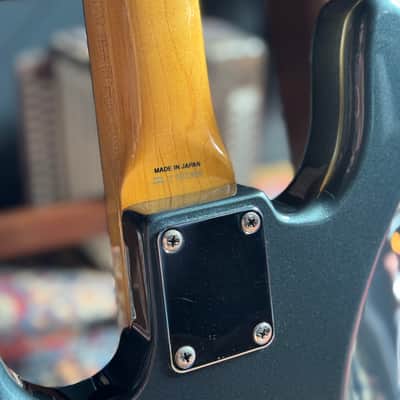Fender Japan JB-62 - Jazz Bass MIJ - US Gunmetal Blue - 2008–2010 image 11