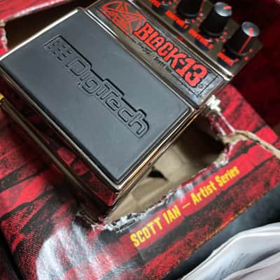 DigiTech Scott Ian Black-13 - Chrome Distortion Pedal image 14