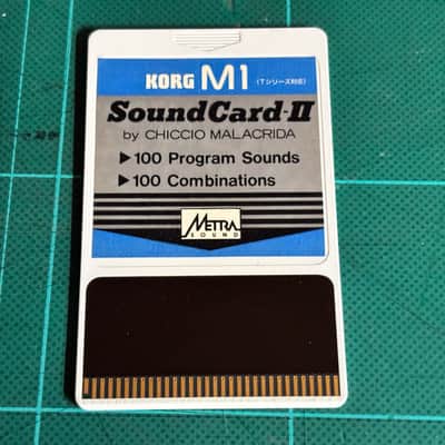 KORG M1 Sound Card-II by CHICCIO MALACRIDA