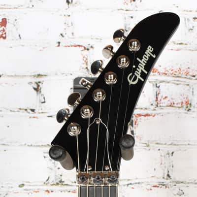 Epiphone2022 Brendon Small Ghosthorse Explorer Galaktikon Burst with OHSC USED image 4