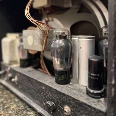 1942 Rickenbacher 200A Tube Amp & Late 40s Model B Bakelite Lap Steel Combo | HISTORIC PACKAGE image 9