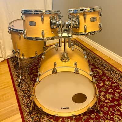 Yamaha TMP0F4 Tour Custom 20x15/14x13/12x8/10x7" 4pc Shell Pack 2020 - Present - Butterscotch Satin image 2