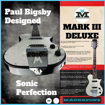 1957 Magnatone Mark III Deluxe w/OHSC - RARE! image 1