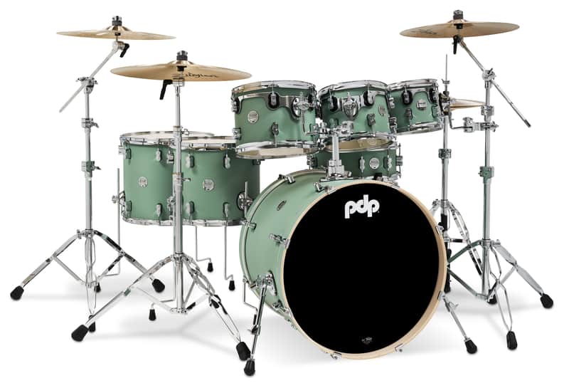 PDP  Concept Maple Satin Seafoam CR HW 7PC image 1