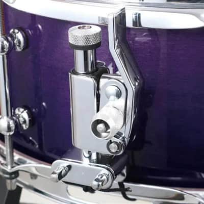 Canopus Session Superior Snare Drum 14x5.5 Purple Fade image 6