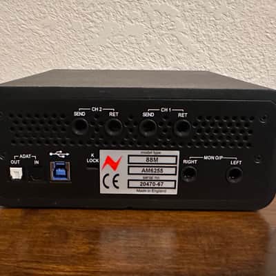 AMS Neve 88M USB Audio Interface 2022 - Present - Black image 3
