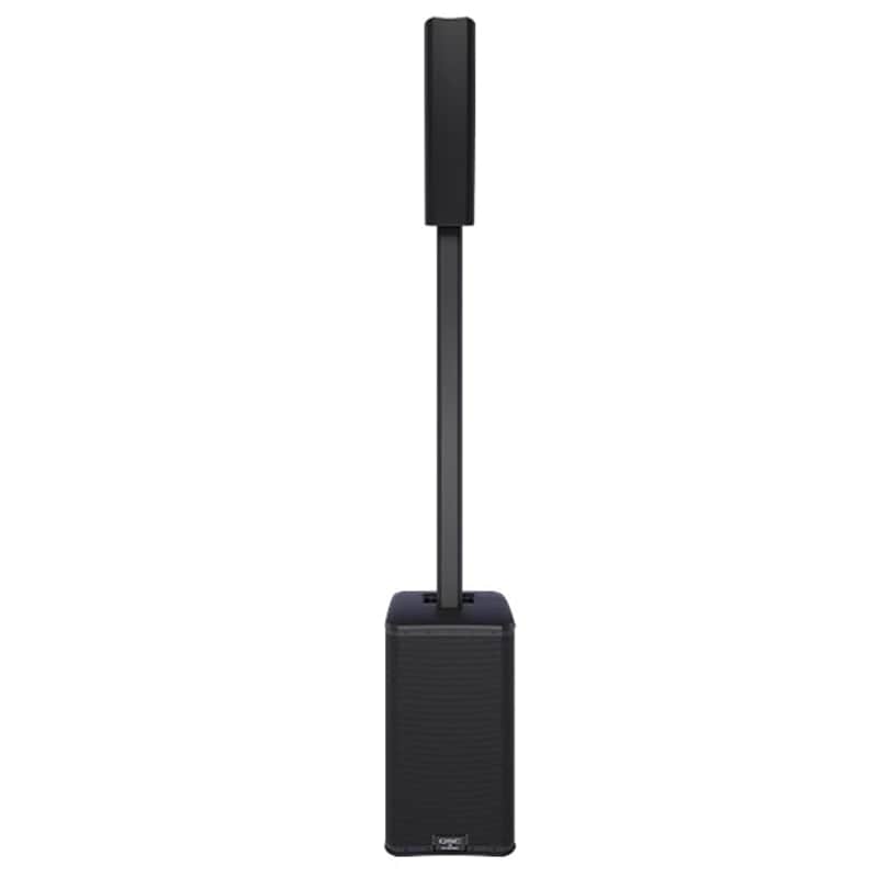 QSC KC12-BK 3000-Watts Active 3-Way Column Loudspeaker System - Black image 1