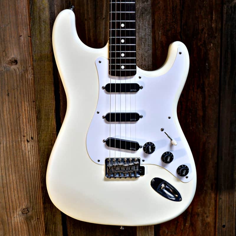1988 Fender Stratocaster MIJ - Collectors Players Series - Olympic White image 1