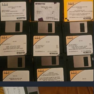 Ensoniq ASR-10 / EPS16+ / ASR-X - 27 Disquettes / Floppy Disks Soundbank,Instruments,Drums,FX,OS Boot - Original, Officiel image 6