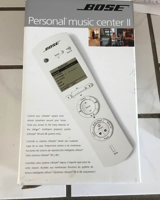 Bose  Personal music center series ii new open test-tag White image 1