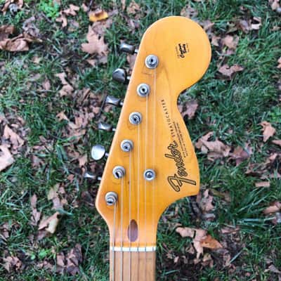 Fender Stratocaster 1970 Olympic White ex Billie Joe Armstrong GREEN DAY image 6