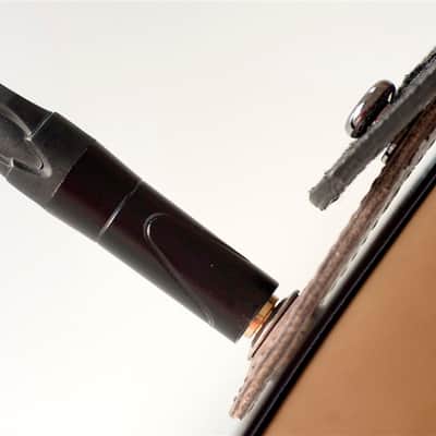 RightOn! Straps End Pin Jack Straplink -Securely Attach Your Guitar Strap - Black
