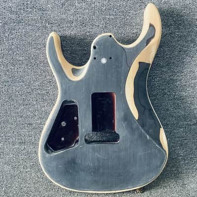HH Tiger Maple Top Basswood Guitar Body image 5