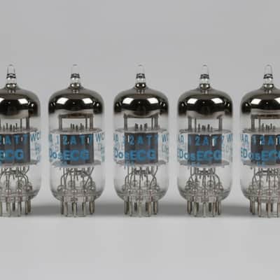 5x NOS Philips JAN 12AT7WC / 12AT7 / ECC81 Preamp Tubes 5 Pack Sleeve Free Ship image 1