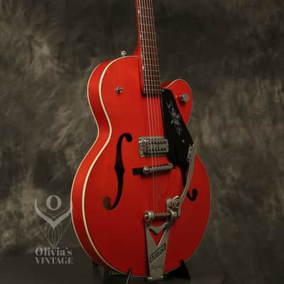 original 1960 Gretsch Chet Atkins Tennessean 6119 Western Red image 10
