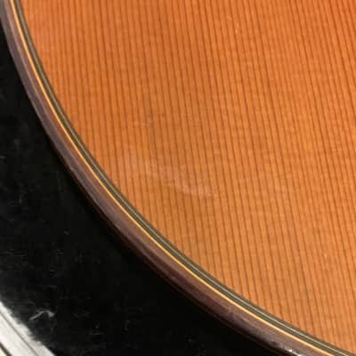 Yamaha GC-10A Solid Cedar Top 1981 Natural with humicase image 10