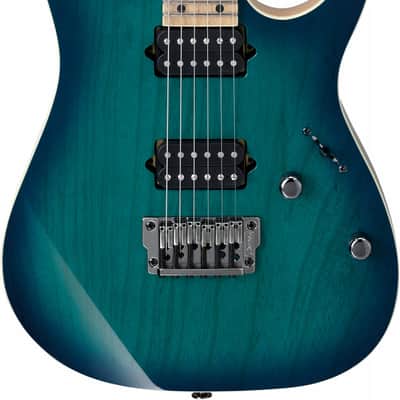 Ibanez RG652AHMFXNGB Prestige RG Electric Guitar 6-String - Nebula Green Burst + Case M20RG image 6
