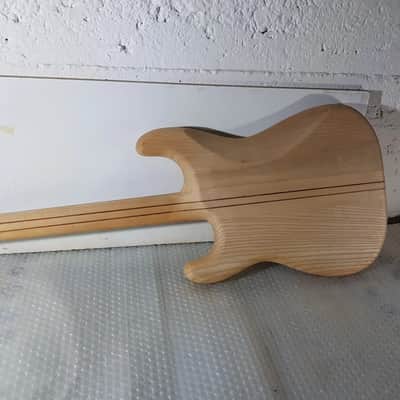 1980's NECK THROUGH SWAMP ASH BODY STR*T - made in GERMANY image 4