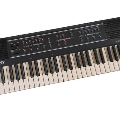 1988 Lowrey V-50 Vintage Keyboard & Crunchy Lo-Fi PCM Drum Machine SIEL Suzuki Keyman RARE! image 1