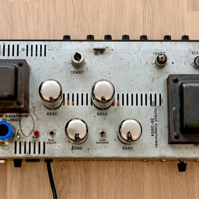1973 Sunn Model T Vintage Tube Amp 1st Gen Serviced & Retubed w/ 412S Speaker Cab image 12