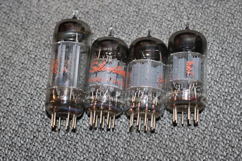 Vintage Original 1960s Silvertone 12AX7 & 6FQ7 Tubes - No Tariffs image 1